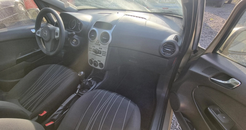 Opel Corsa cena 12800 przebieg: 120300, rok produkcji 2009 z Dąbrowa Tarnowska małe 106